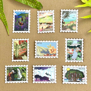 Maui Stamp Stickers - 10 Pack