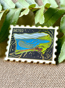 SECONDS ✷ Wai'anae Post Stamp Pin
