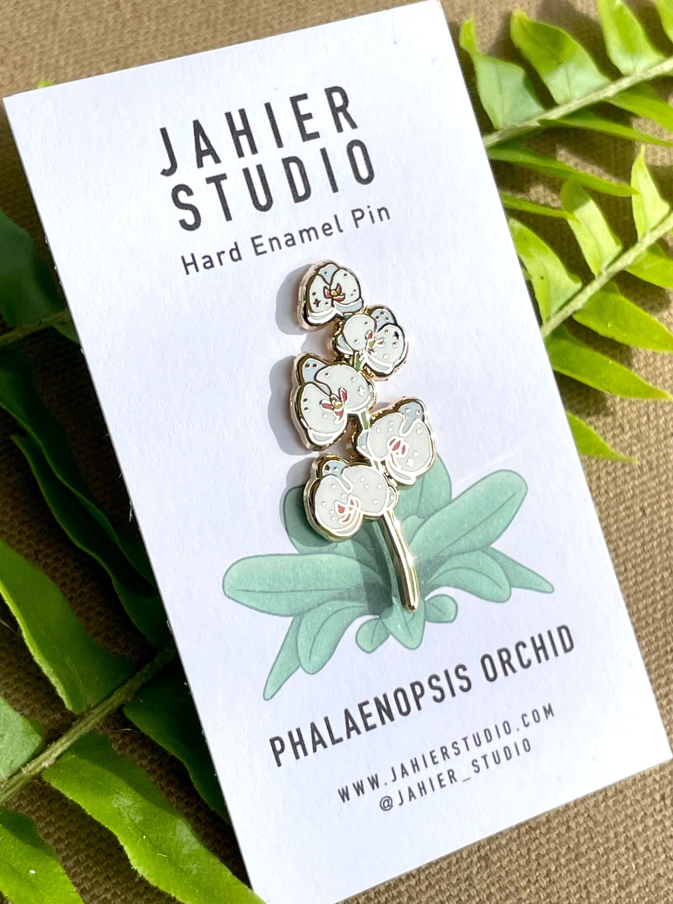 SECONDS ✷ Phalaenopsis Orchid Pin