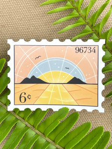 Ka‘ōhao, Kailua Post Stamp Sticker